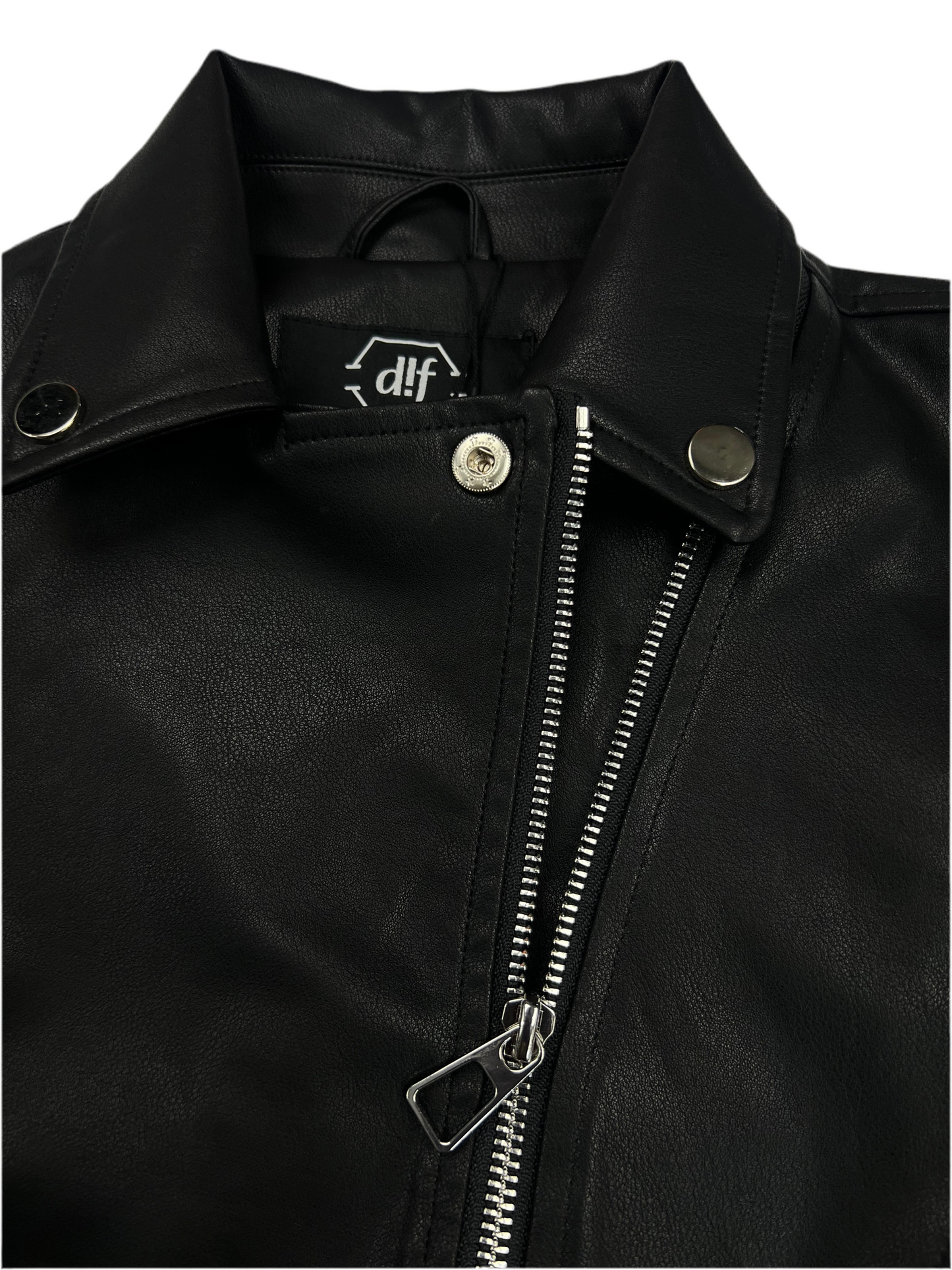 DIF MIDNIGHT ICON LEATHER JACKET( WITHOUT SPIKE)