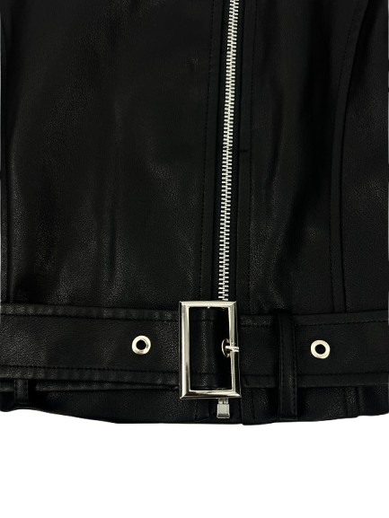 DIF MIDNIGHT ICON LEATHER JACKET