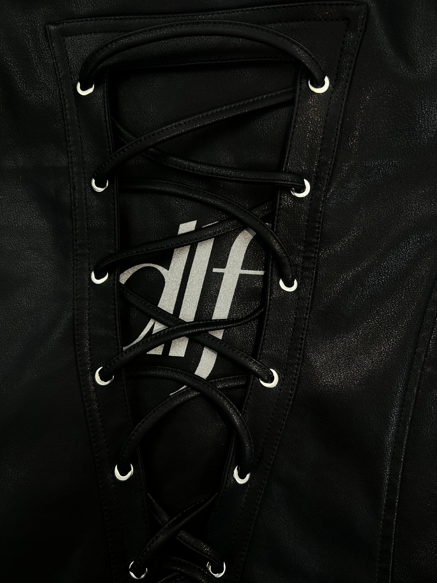 DIF MIDNIGHT ICON LEATHER JACKET