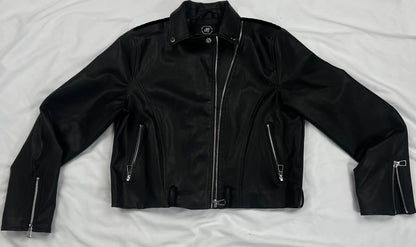 DIF MIDNIGHT ICON LEATHER JACKET( WITHOUT SPIKE)